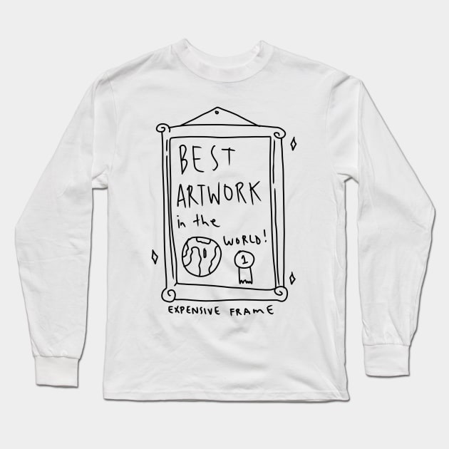 BEST ARTWORK IN THE WORLD 1 Long Sleeve T-Shirt by MagnumOpus